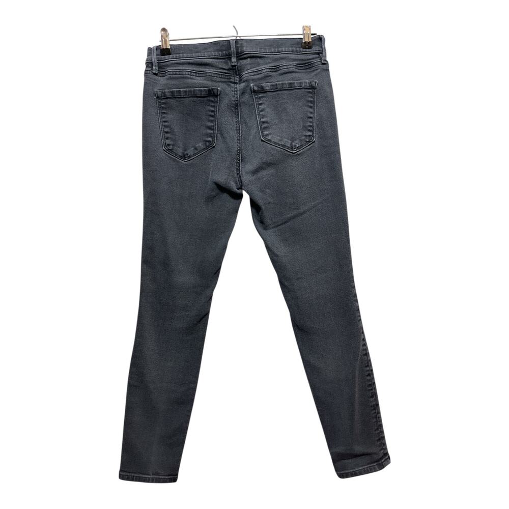LOFT Outlet Women’s Modern Skinny Jeans Gray Black Wash Size 6 Mid Rise - Picture 3 of 10